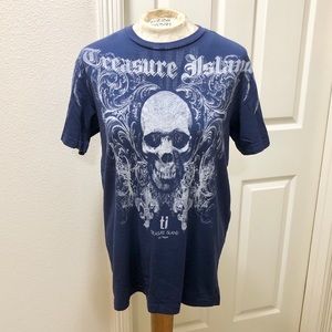 Treasure Island Las Vegas S/S T-shirt w/Skull - M